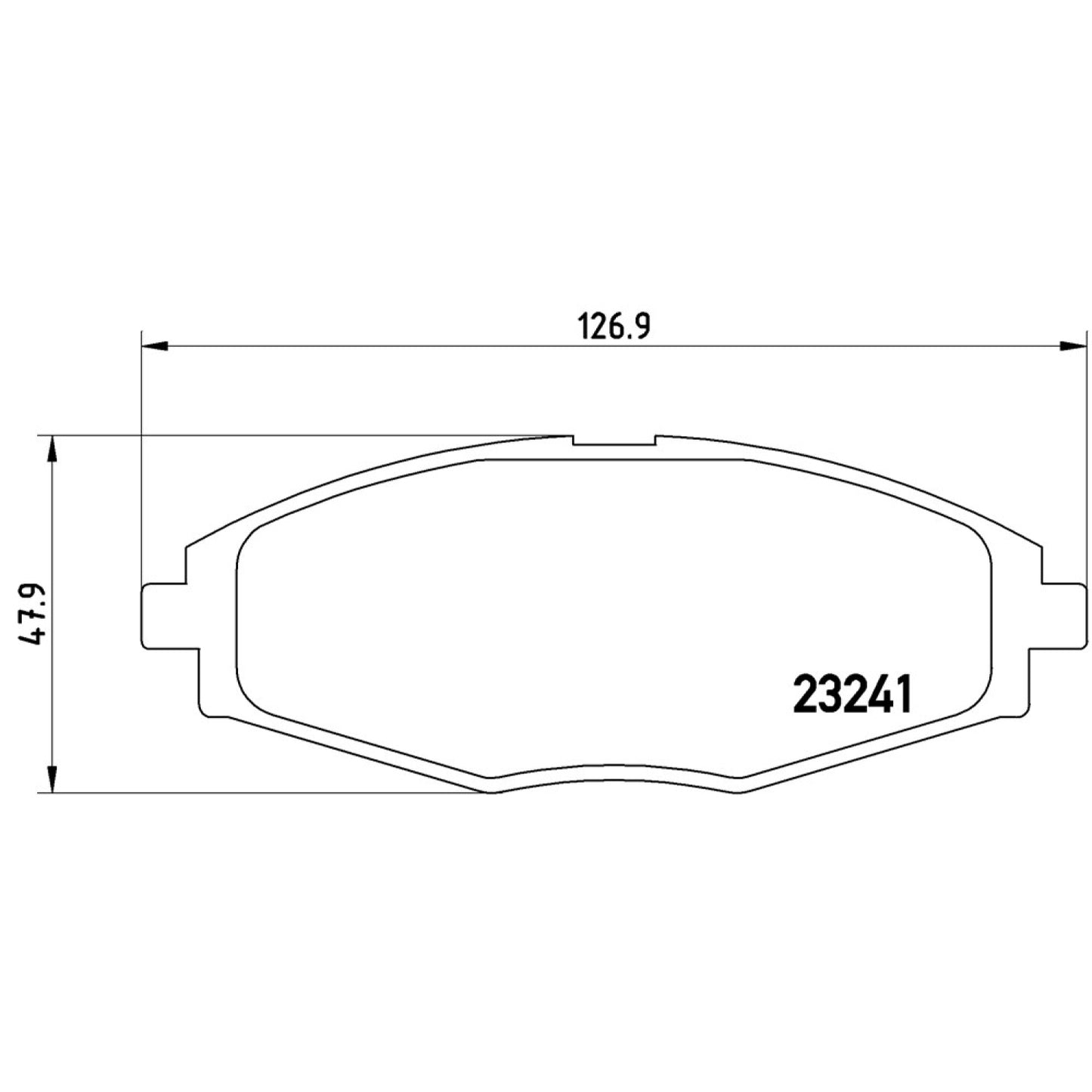BRE-P15006 - BALATAS DELANTERAS PARA CHEVROLET MATIZ BASE 2011-2012