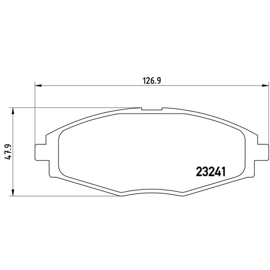 BRE-P15006 - BALATAS DELANTERAS PARA CHEVROLET MATIZ BASE 2011-2012