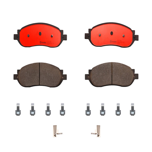 BRE-P24118N - BALATAS TRASERAS PARA FORD F-250 SUPER DUTY HARLEY-DAVIDSON EDITION 2005-2007