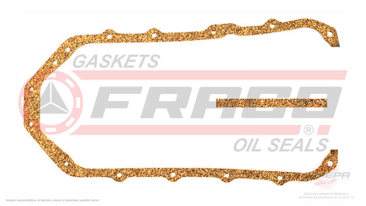 OSX-3062001 - EMPAQUE DE CARTER PARA BUICK CENTURY V6 2.8 L 12 V. OHV 1982-1984