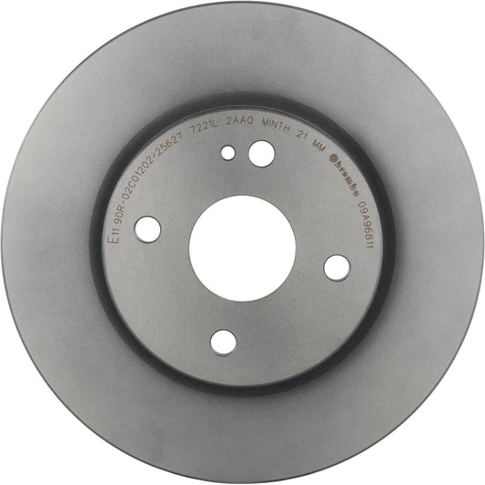 BRE-09.A968.11 - PAR DE DISCOS DE FRENO DELANTEROS PARA MAZDA 2 GS 2011-2014