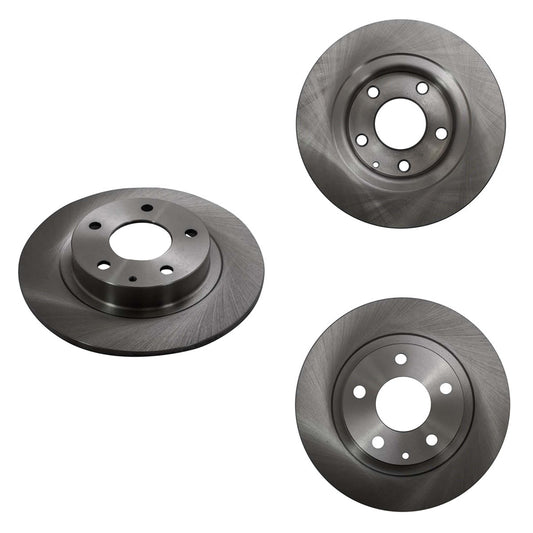 FR-18024 PAR DISCOS DE FRENO TRASEROS MAZDA 6 GRAND TOURING 4 CIL 2.5L 2014-2014