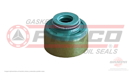 S-5286-V - (50 PIEZAS) SELLO DE VALVULA (RETEN) PARA MAZDA 2 L4 1.5 L DOHC 16 V P5Y5/Y6/Y7/Y8/Z SKYACTIVE 2016-2021