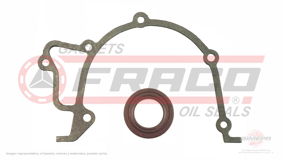 TCX-3040050 - EMPAQUE DE TAPA DE DISTRIBUCION PARA OLDSMOBILE FIRENZA L4 1.8 L 8 V SOHC 1983-1986
