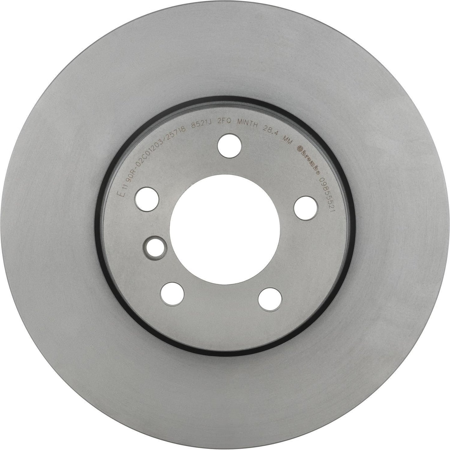 BRE-09.8555.21 - PAR DE DISCOS DE FRENO DELANTEROS PARA LAND ROVER RANGE ROVER BASE 2003-2004