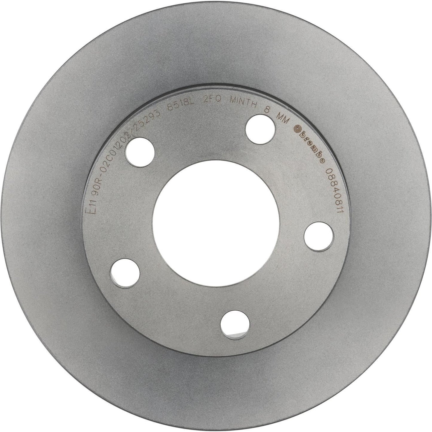 BRE-08.8408.11 - PAR DE DISCOS DE FRENO TRASEROS PARA AUDI A4 QUATTRO AVANT 1998-2001