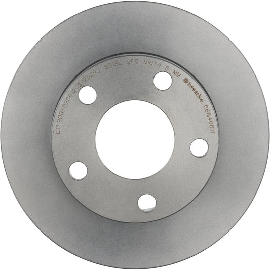 BRE-08.8408.11 - PAR DE DISCOS DE FRENO TRASEROS PARA AUDI A4 QUATTRO AVANT 1998-2001