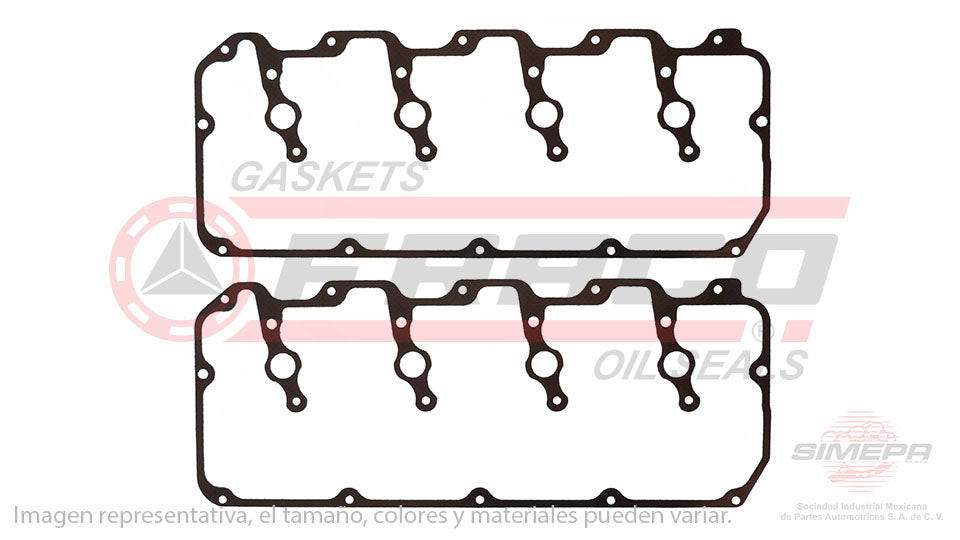 VSX-3082242-1 - EMPAQUE DE TAPA PUNTERIAS PARA CHEVROLET EXPRESS 2500 V8 6.6 L. DIESEL 32 V. OHV TURBO DIESEL 2006-2015