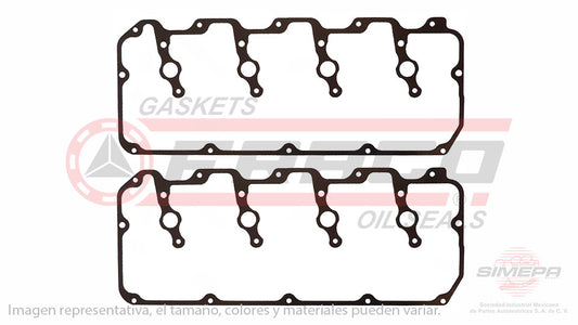 VSX-3082242-1 - EMPAQUE DE TAPA PUNTERIAS PARA CHEVROLET EXPRESS 2500 V8 6.6 L. DIESEL 32 V. OHV TURBO DIESEL 2006-2015