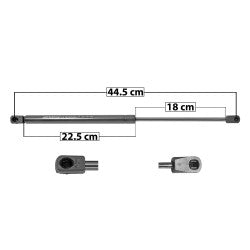 MANJ-80565 - AMORTIGUADOR VIDRIO TRASERO PARA FORD ESCAPE 2008-2012 DERECHA/IZQUIERDA