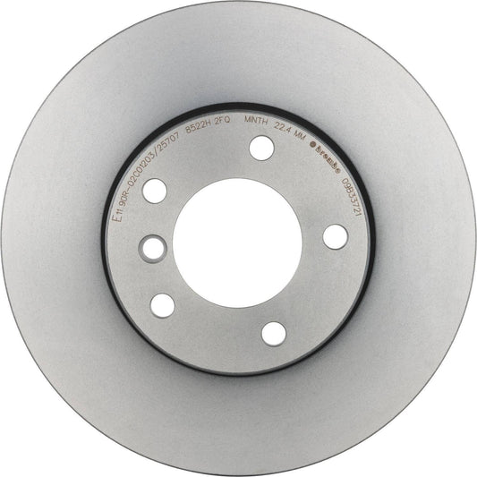 BRE-09.B337.21 - PAR DE DISCOS DE FRENO DELANTEROS PARA BMW 320I BASE 2012-2018