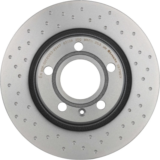 BRE-09.7196.1X - PAR DE DISCOS DE FRENO DELANTEROS PARA VOLKSWAGEN PASSAT GLS 1998-1998