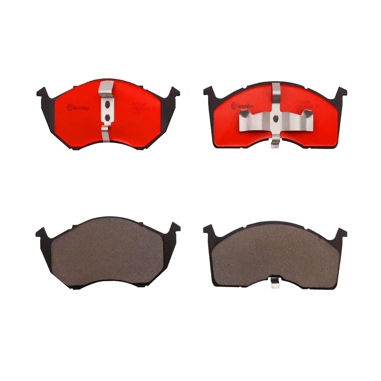 BRE-P11038N - BALATAS DELANTERAS PARA CHRYSLER 300M BASE 1999-1999
