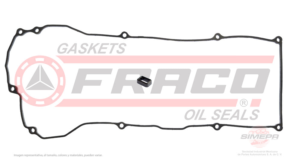 VSX-5840215 - EMPAQUE DE TAPA PUNTERIAS PARA NISSAN SENTRA L4 1.8 L 16 V. DOHC QG18DE 2000-2006