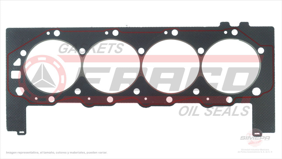 HGX-3082254-GF - EMPAQUE DE CABEZA PARA CHEVROLET AVALANCHE 2500 V8 8.1 L 16 V. OHV L18 2002-2006