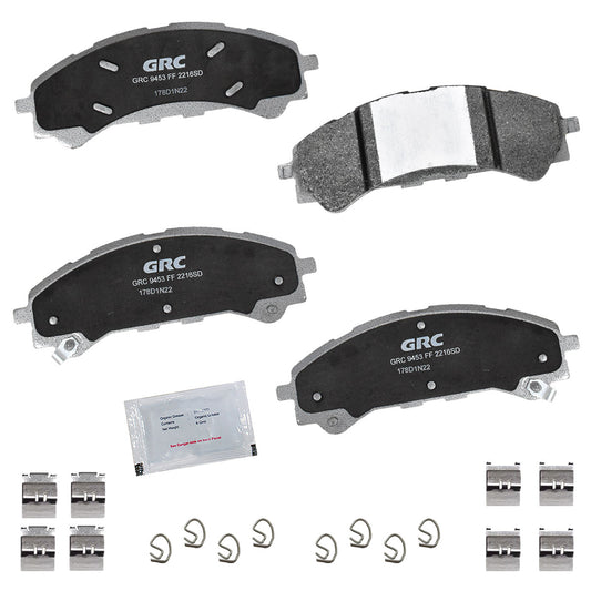 GPRD2216SD - BALATAS SEMIMETALICAS DELANTERAS PARA FORD BRONCO BADLANDS 2022-2023