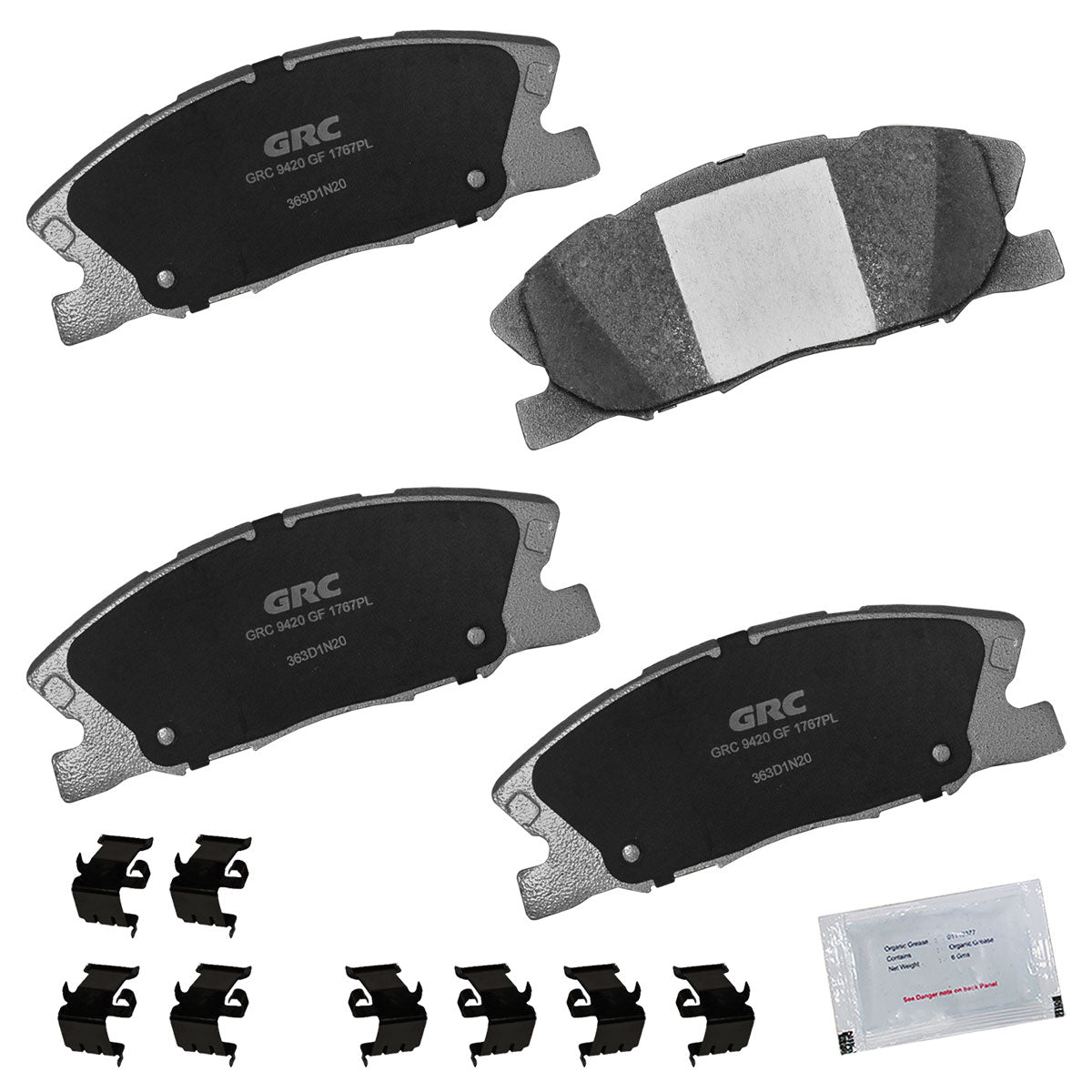 GPRD1767PL - BALATAS LOW METAL DELANTERAS PARA DODGE CHARGER ENFORCER 2014-2014