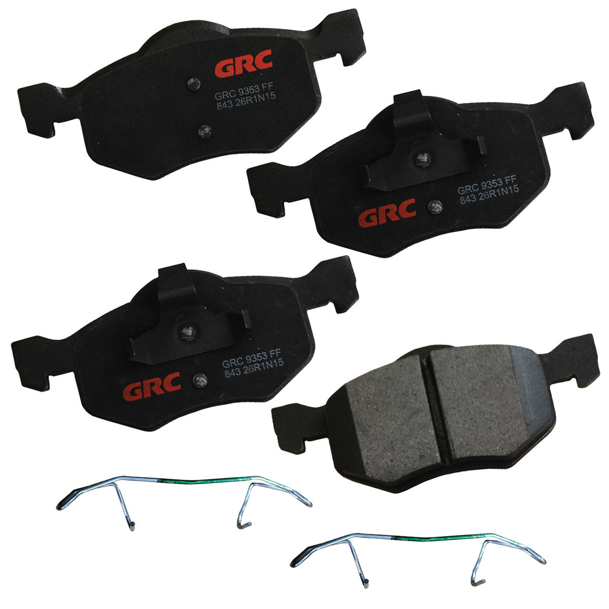 GMD843 - BALATAS SEMIMETALICAS DELANTERAS PARA FORD ESCAPE LIMITED 2006-2007