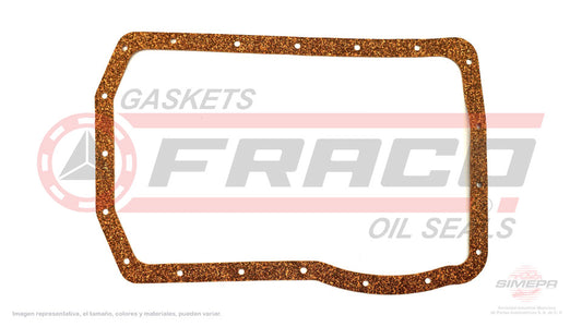 OSX-5840120 - EMPAQUE DE CARTER PARA NISSAN GUAYIN L4 1.5 L 8 V. J15 1970-1985