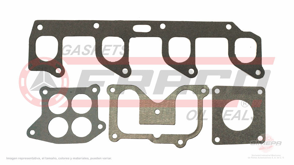 MUX-2640071 - EMPAQUE DE PLENUM PARA FORD MUSTANG L4 2.3 L SOHC 8 V. 140 CID 1991-1993