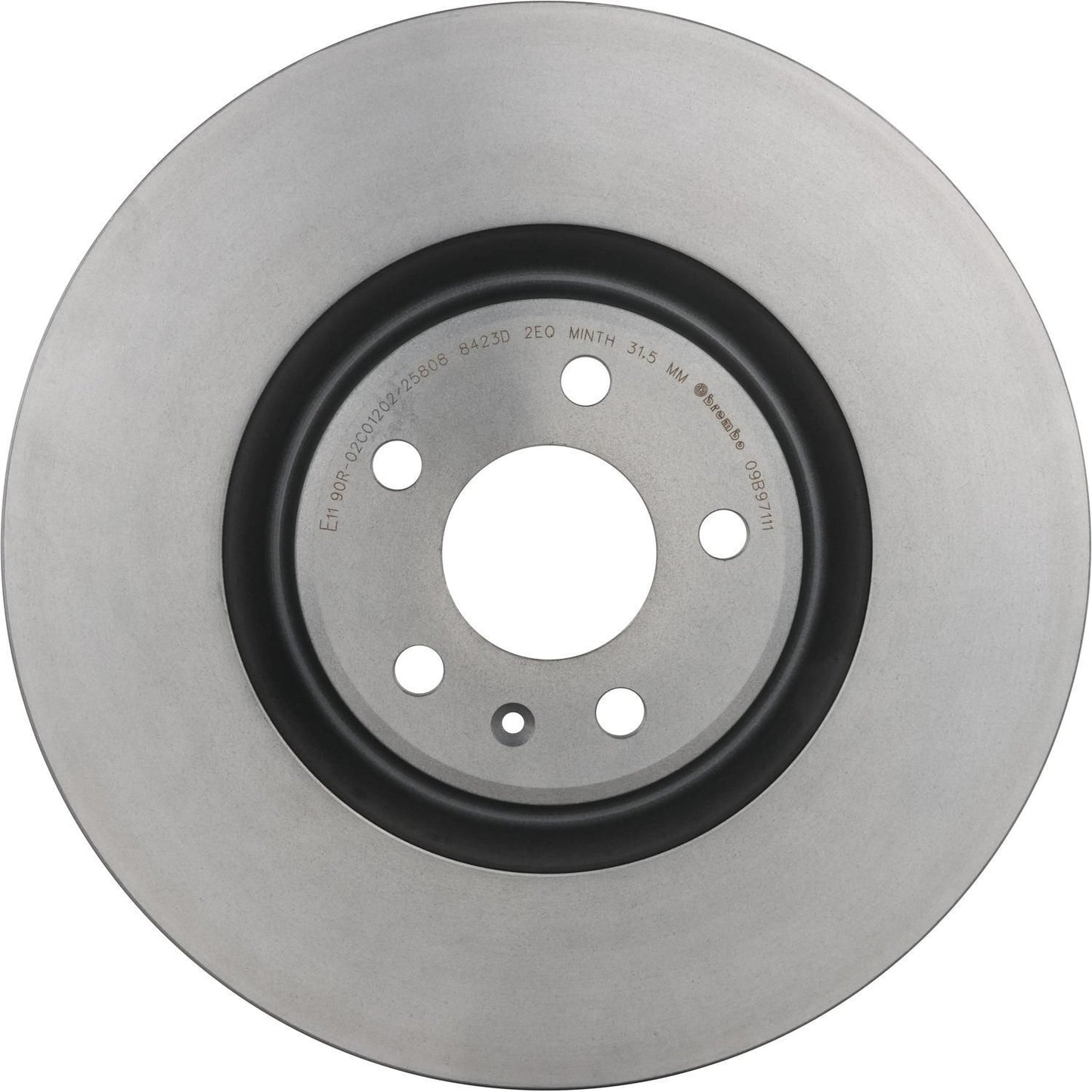 BRE-09.B971.11 - PAR DE DISCOS DE FRENO DELANTEROS PARA AUDI A6 PREMIUM 2016-2018
