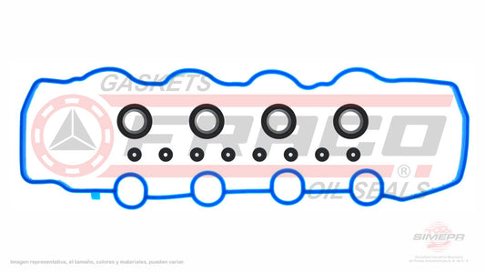 VSX-3540035 - EMPAQUE DE TAPA PUNTERIAS PARA HONDA CIVIC L4 1.3 L 8 V SOHC LDA2 2006-2011
