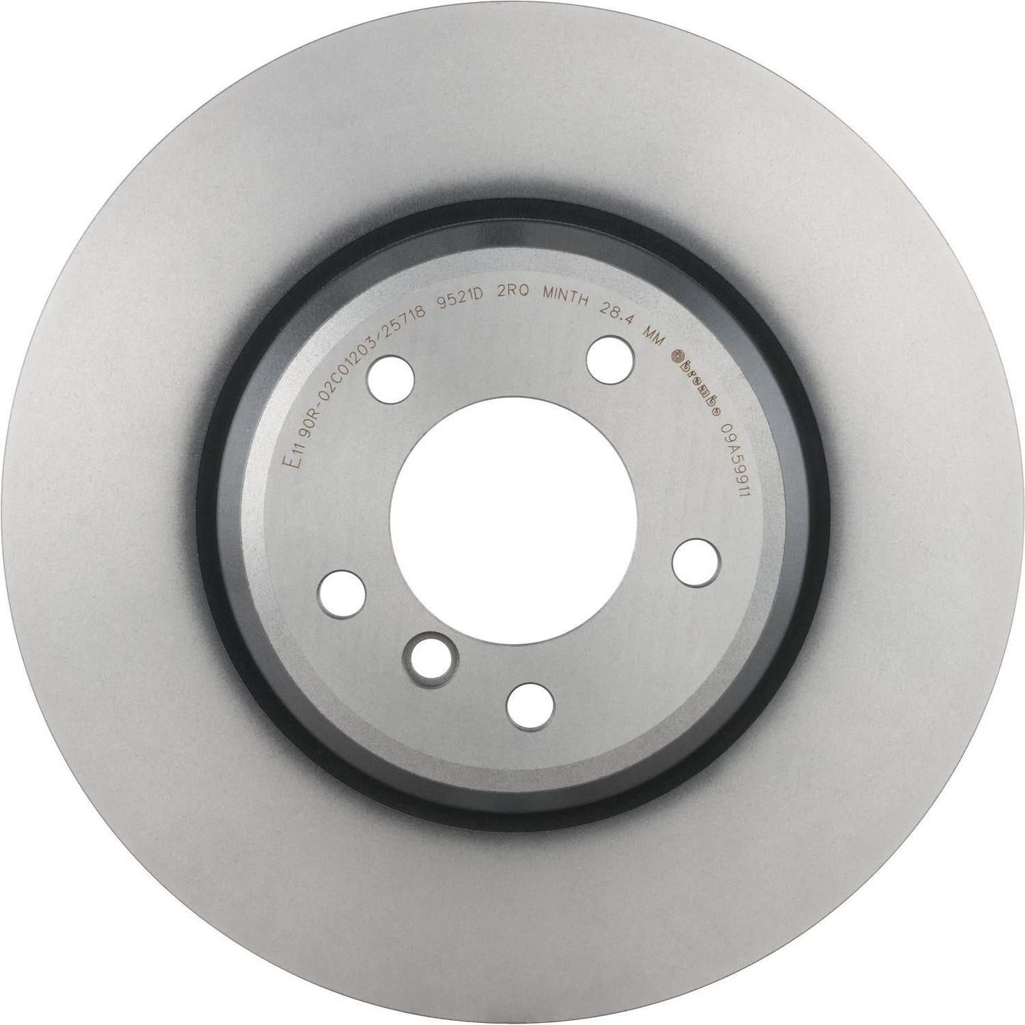 BRE-09.A599.11 - PAR DE DISCOS DE FRENO DELANTEROS PARA BMW 335I BASE 2007-2010