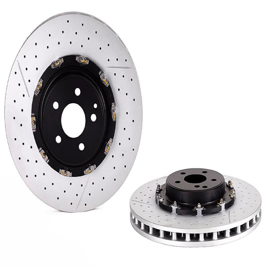 BRE-09.8880.23 - PAR DE DISCOS DE FRENO DELANTEROS PARA MERCEDES-BENZ CL65 AMG BASE 2005-2006