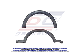 BS-7710 CRANKSHAFT SEAL AMERICAN MOTORS RAMBLER WYLLIS 6 199/282 66/83 (RUBBER 2 PIECES) RAMBLER