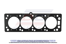 CA-117-G HEAD GASKET ASTRA 4C 2.0L 8V (SOHC) 04/08 OPTRA (DOHC) 4C 2.0L 16V 06/10 ASTRA (DOHC) 4C 2.4L 16V 04/06 GENERAL MOTORS