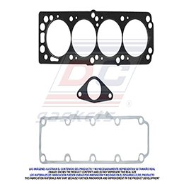 CA-118-G HEAD GASKET CORSA PICK UP TORNADO 4CYL. 1.8L 03/10 FIAT ADVENTURE 4CYL. 1.8L 03/10 GENERAL MOTORS