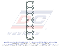 CA-130-G HEAD GASKET (CA-130-T) L6 MAQ.194230250292 63/92 GENERAL MOTORS