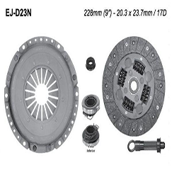 EJ-D23N KIT DE CLUTCH (LK-623216200)(NAK-05-002) SHADOW 2.5L NEW PROCESS GEAR A523 94/95 SPIRIT RT 2.2L TURBO 5VEL 92/95 CHRYSLER