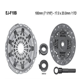 EJ-F18B KIT DE CLUTCH (LK-618307900)(NAK-07-580) FIESTA 1.3L 1.4L 98/00 BALERO FORD