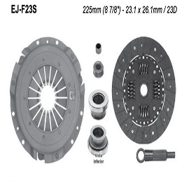 EJ-F23S KIT DE CLUTCH (LK-625302509)(NAK-07-041) RANGER BRONCO II DIESEL 2.0L 2.3L 83/84 RANGER BRONCO 2.8L 83/84 FORD