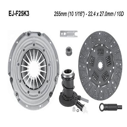 EJ-F25K3 KIT DE CLUTCH (LK-625302533) BRONCO 4.9L 5 VEL 88/92 E100 E250 4.9L 88/89 F100 F250 4.9L 88/92 CON CSC FORD