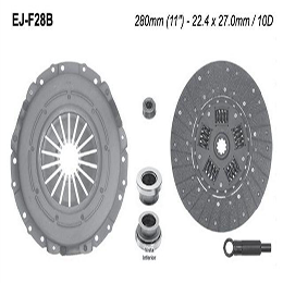 EJ-F28B KIT DE CLUTCH (LK-628073200)(NAK-07-031)LOBO 5.0L 5.8L 91/97 F150 3.8L 91/97 F250 LOBO 97 F350 XL 5.0L 5.8L 91/97 FORD