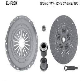 EJ-F28K KIT DE CLUTCH (LK-628305700) (NAK-07-057)BRONCO F100 F250 4.9L 88/92 BRONCO F100 F450 5.0L 5.8L 88/92 4.9L 88/89 FORD