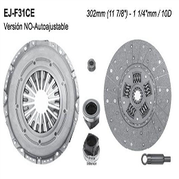 EJ-F31CE KIT DE CLUTCH (LK-631257600)(NAK-07-145)F450 XL SUPER DUTY 6.8L TRITON 99/03 F550 XL 6.8L 00/03NO AUTOAJUSTABLE FORD