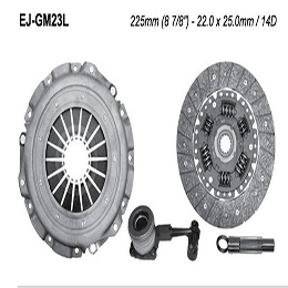 EJ-GM23L CLUTCH KIT (LK-623309133)(NAK-04-160) CAVALIER 2.4L DOHC 00/02 SUNFIRE 2.4L DOHC 00/03 WITH CSC GMC