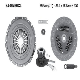 EJ-GM30C3 KIT DE CLUTCH (LK-630300833)(NAK-04-157) C1500 SILVERADO 4.3L VORTEC TRANSM NVG 5 VEL 99/05 CON CSC GMC