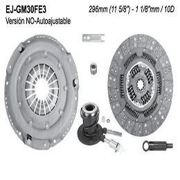 EJ-GM30FE KIT DE CLUTCH (LK-630301200)(NAK-04-170)C3500 5.7L 5VEL 01/05 SUBURBAN 6.0L 99/07 6VEL 01/02 NO AUTOAJUSTABLE GMC