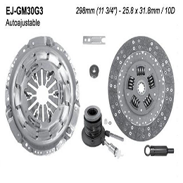 EJ-GM30G3 KIT DE CLUTCH (LK-630301533)(NAK-04-204) C3500 HD SILVERADO 8.1L VORTEC 01/ 05 VERSION AUTOAJUSTABLE CON CSC GMC