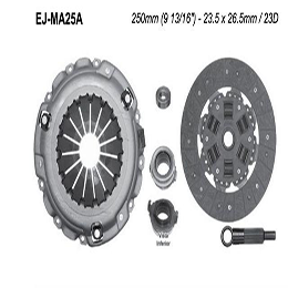 EJ-MA25A KIT DE CLUTCH (LK-625282900)(NAK-10-042) MPV 2.6L 88/91 MPV 3.0L 88/91 SERIE B2600 B2600I 2.6L 89/93 MAZDA