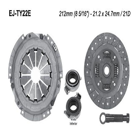 EJ-TY22E KIT DE CLUTCH (LK-621308500)(NAK-16-107)(LK-622300260)(NAK-16-055) COROLLA 1.6L 1.8L 92/97 YARIS 1.5L 06/17 TOYOTA