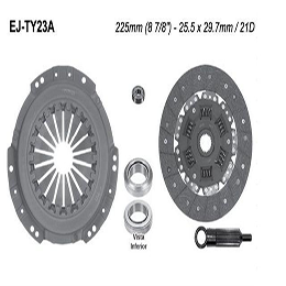 EJ-TY23A KIT DE CLUTCH (LK-623286460) (NAK-16-058) HILUX 2.4L 91/94 4RUNNER 2.4L 85/92 2.2L 20R 78/80 PICK UP 2.4L 85/95 TOYOTA