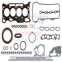 FS-1242-G GASKET SET MARCH 4L 1.6L DOHC 16V HR16DE ENGINE 09/14 (GRAPHITE HEAD GASKET) NISSAN