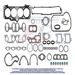 FS-1845-1 GASKET SET GOLF JETTA GSL 4C 2.0L (SOHC) A3 (WITH VS RUBBER-METAL) 99/02 VOLKSWAGEN