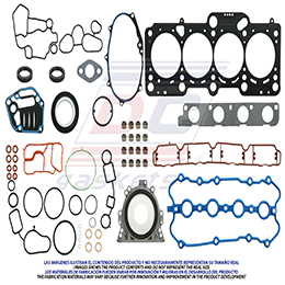 FS-1855-1ML GASKET SET EOS JETTA PASSAT GTI 4L 2.0L 121 CID 1984 CC DOHC 16V ENGINE BPY AXX BWA A3 A4 06/10 VOLKSWAGEN