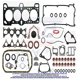 FS-204-ML GASKET KIT HYUNDAI ATTITUDE 4C 1.4L (DOHC) 16V (G4EE) 06/11 HYUNDAI